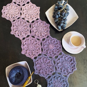 WinterBloom crochet motif pattern