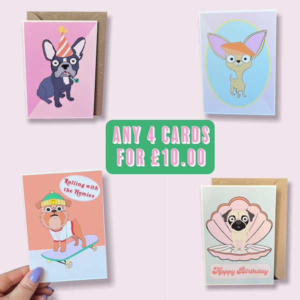 Chihuahua Happy Birthday Card - Etsy