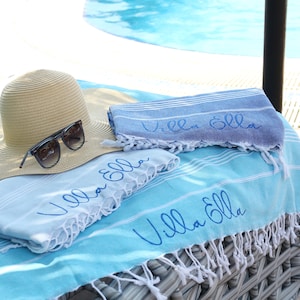 Personalized Beach Towel, Girls Trip Towel Personalized Gifts, Beach Bridal Party Towel, Bachelorette Wedding Custom Gifts, Gift For Couples