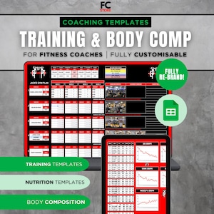 Tracker/modelli di allenamento e composizione corporea per personal trainer e coach di fitness online
