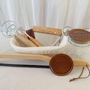 Sourdough Starter Kit, Bread Making Gift Set, Homesteading, Housewarming Gift, Baking, Kitchen, Cooking, Crunchy