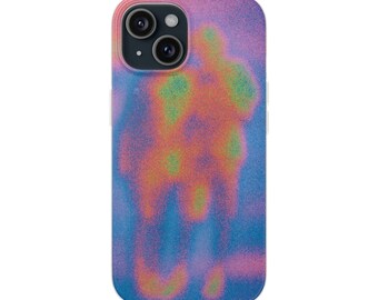 Pink, Blue & Purple Aura Gradient Phone Case, Y2K Cute Trendy Cover, Coquette Cool Aesthetic Phone Case, iPhone 16 15 14 13 12 11 X Samsung