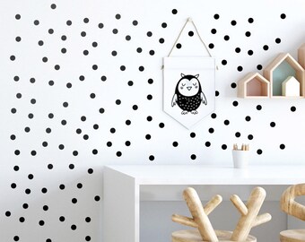 Polka Dots Wall Decal, Dots Wall Sticker, Confetti Wall Decal, Dots Pattern Wall Decal, Dots Wall Decor, Nursery Kids Room Wall Decals