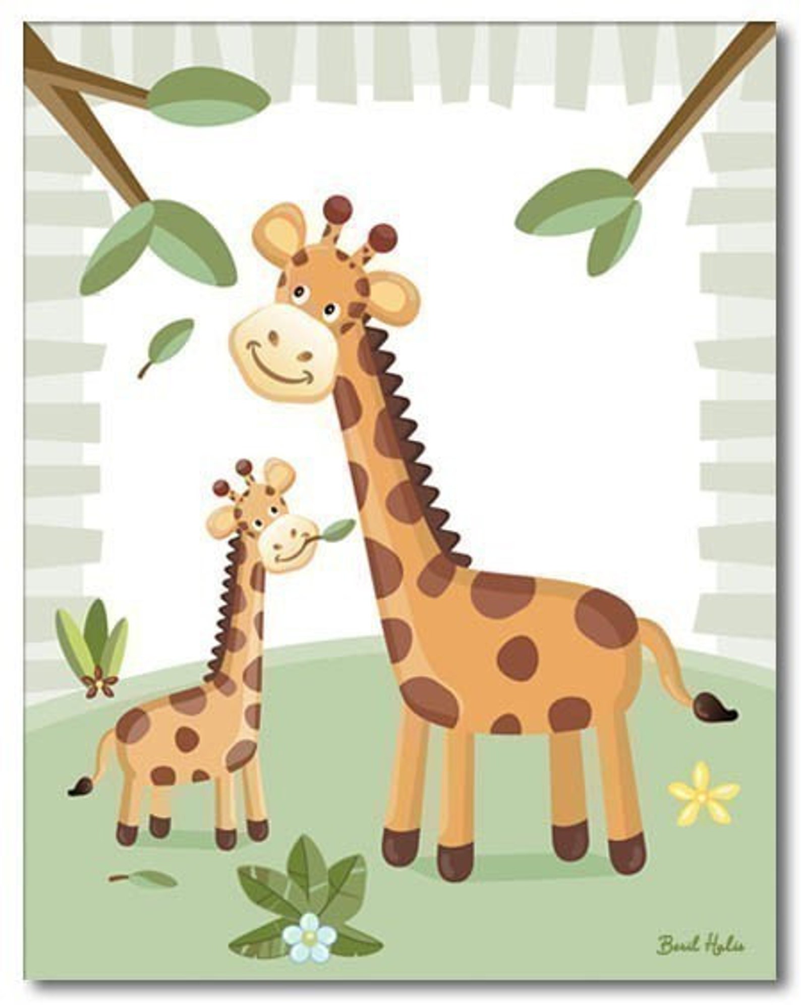 Jungle Animals Wall Art Jungle Animals Prints for Nursery Etsy