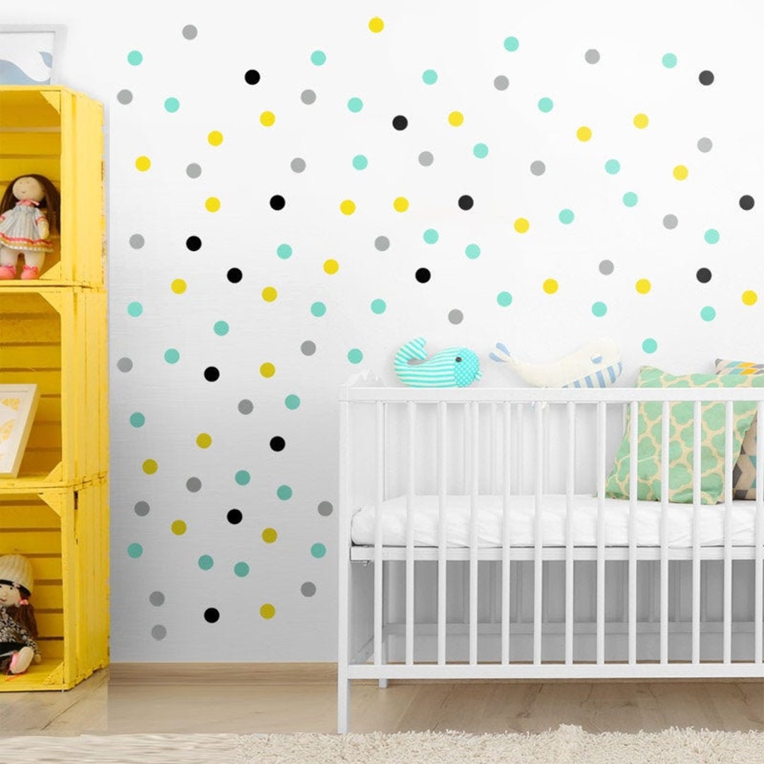 Polka Dots Wall Decal, Dots Wall Decal, Confetti Wall Sticker, Dots