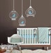 Birdcages Nursery Wall Decals, Birds and Birdcages Wall Decal -GIFT BIRDS -Baby room sticker decal kids room decor art sticker wall decal 