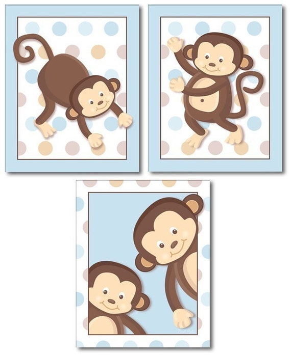 monkey nursery decor