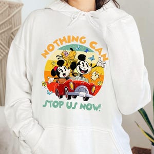 Disney Classic Mickey Mouse Hoodie Cozy Mickey Hoodie, Disney Apparel for Adults Kids, Cute Mickey Hoodie for All Ages, Mickey Mouse  Hoodie