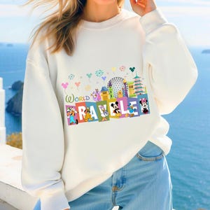 World Traveler Shirt, Mickey And Friends Traveler Shirt, Disney Traveler Shirt, Disney Family Vacation Shirt, Disney Epcot Tee, Disney Park