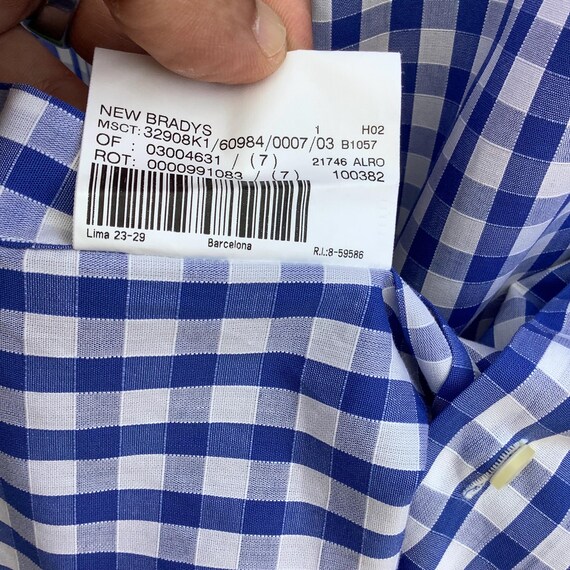 Burberry Checked Shirt Size XL Etsy UK
