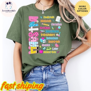 Maestra Shirt, Maestra Teacher Shirt, Spanish Teacher Appreciation Gift, Regalo Para Maestra, Bilingual Teacher, Maestra Bilingüe
