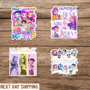 Kpop Huntrix Sticker/Car Magnet , Kpop Saja Boys Sticker, Kpop Demon Hunter Sticker, Derpy Sticker, Kpop Saja Boys Fan Demon Hunters Sticker