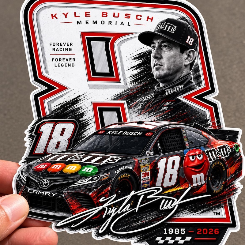 Chris Kyle Rip Sticker Kyle Busch Memorial Sticker - Etsy