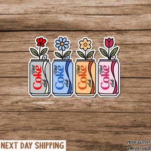 Diet Coke Girl Sticker,Stickers for Hydroflask,laptop sticker,Cute Car decals,Trendy stickers,Stationary stickers,soda stickers, Diet Coke