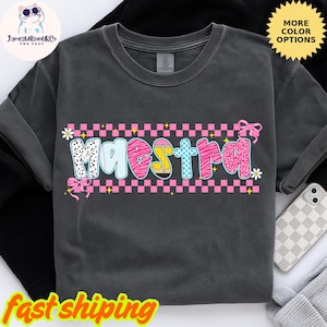 Maestra Shirt, Maestra Teacher Shirt, Spanish Teacher Appreciation Gift, Regalo Para Maestra, Bilingual Teacher, Maestra Bilingüe