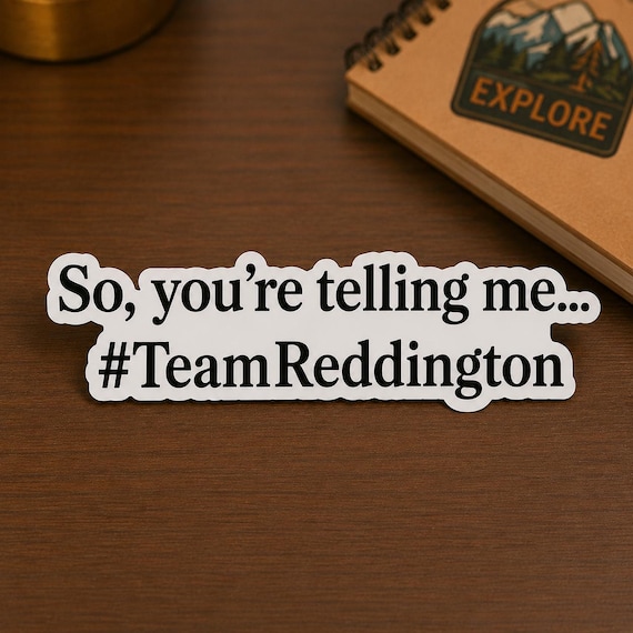 Kevin Reddington Sticker, Lindsay Clancy Trial Attorne, Legal Drama Fan Gift