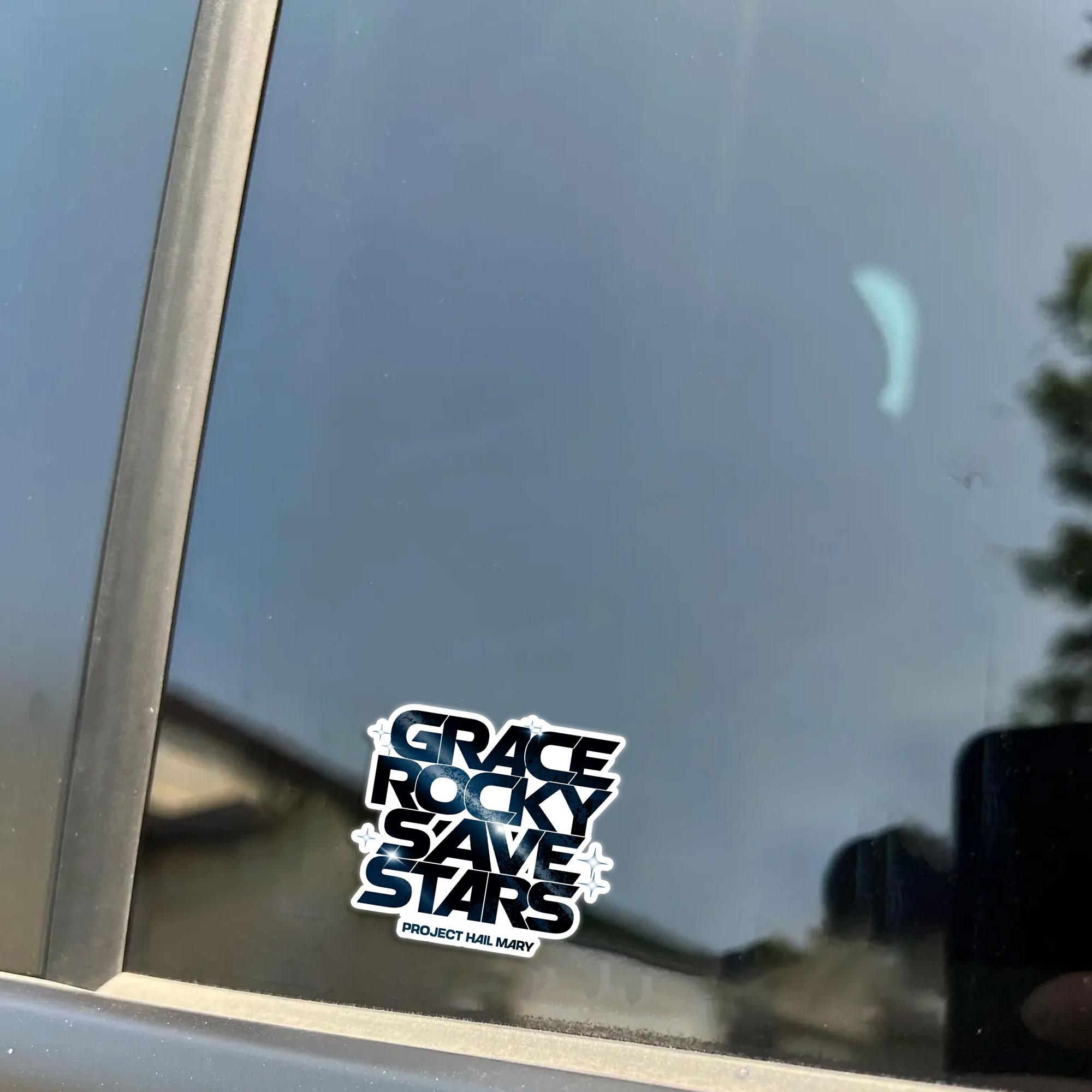 Project Hail Mary Sticker, Grace Rocky Save Stars Sticker, Amaze ...