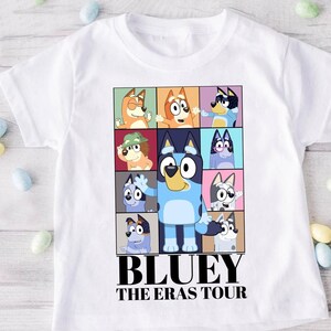 Blue Era Tour Shirt Blue Dog Family Matching Shirt Blue Dog Tour Cartoon Shirt Midnights Blue Shirt Funny Shirt Blue Shirt Toddler Shirt