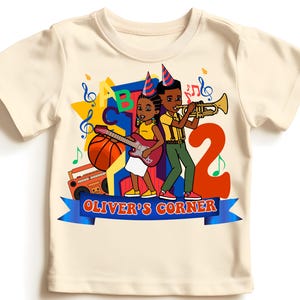 Custom Gracie Shirt Birthday Boy Corner Shirt Family Matching Birthday Boy Shirt Corner Birthday Shirt Kids Personalized Birthday Shirt