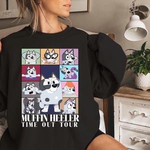 Mufin Time Out Tour Sweatshirt Tour Muffin Shirt Family Shirt Blue Dog Muffin Shirt Tour Time Out tour tee Toddler Te
