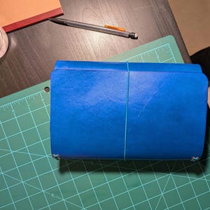 Leather Trifold Journal / Manifestation Journal / Grimoire image 18