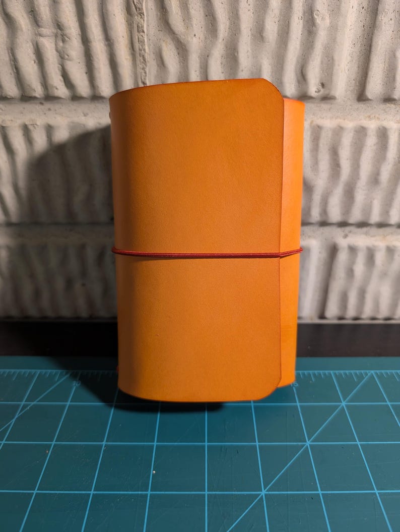 Leather Trifold Journal / Manifestation Journal / Grimoire image 12