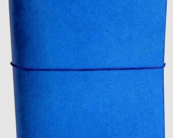 Leather Trifold Journal with Pocket
