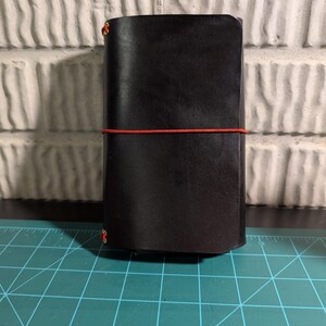 Leather Trifold Journal / Manifestation Journal / Grimoire image 20