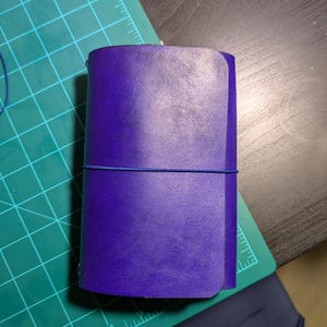 Leather Trifold Journal / Manifestation Journal / Grimoire image 9
