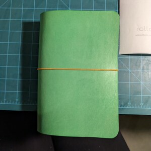 Leather Trifold Journal / Manifestation Journal / Grimoire image 11
