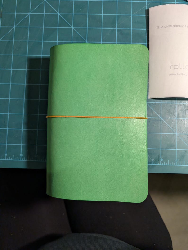 Leather Trifold Journal / Manifestation Journal / Grimoire image 11