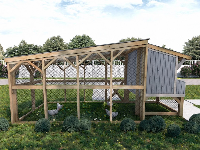 Chicken Coop Plans 5x6 | DIY Backyard Poultry House (PDF Download) - Etsy