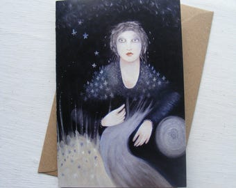 Collage Greeting Card, Star Mother, All Occasion Card