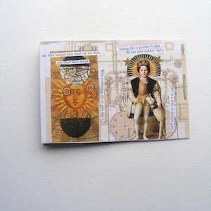 The Divine Collage Zine – Poetry and Imagery, Hand Finished