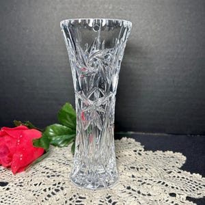 Czech Republic Crystal Vases - Etsy