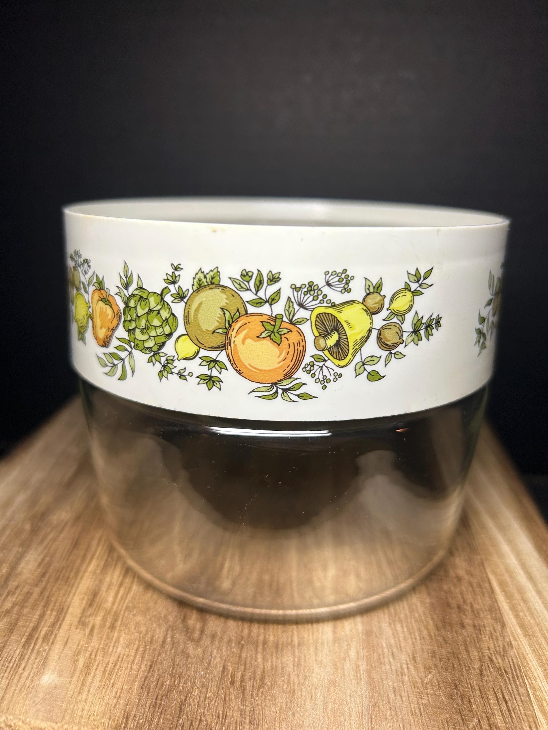 Vintage Pyrex Canister: Spice of Life See N Store, 3-cup Kitchen ...
