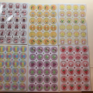 Neue Produktion - Rubbel- und Schnüffel-Belohnungssticker