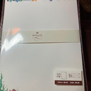 Vintage Hallmark and Carleton Cards Stationary