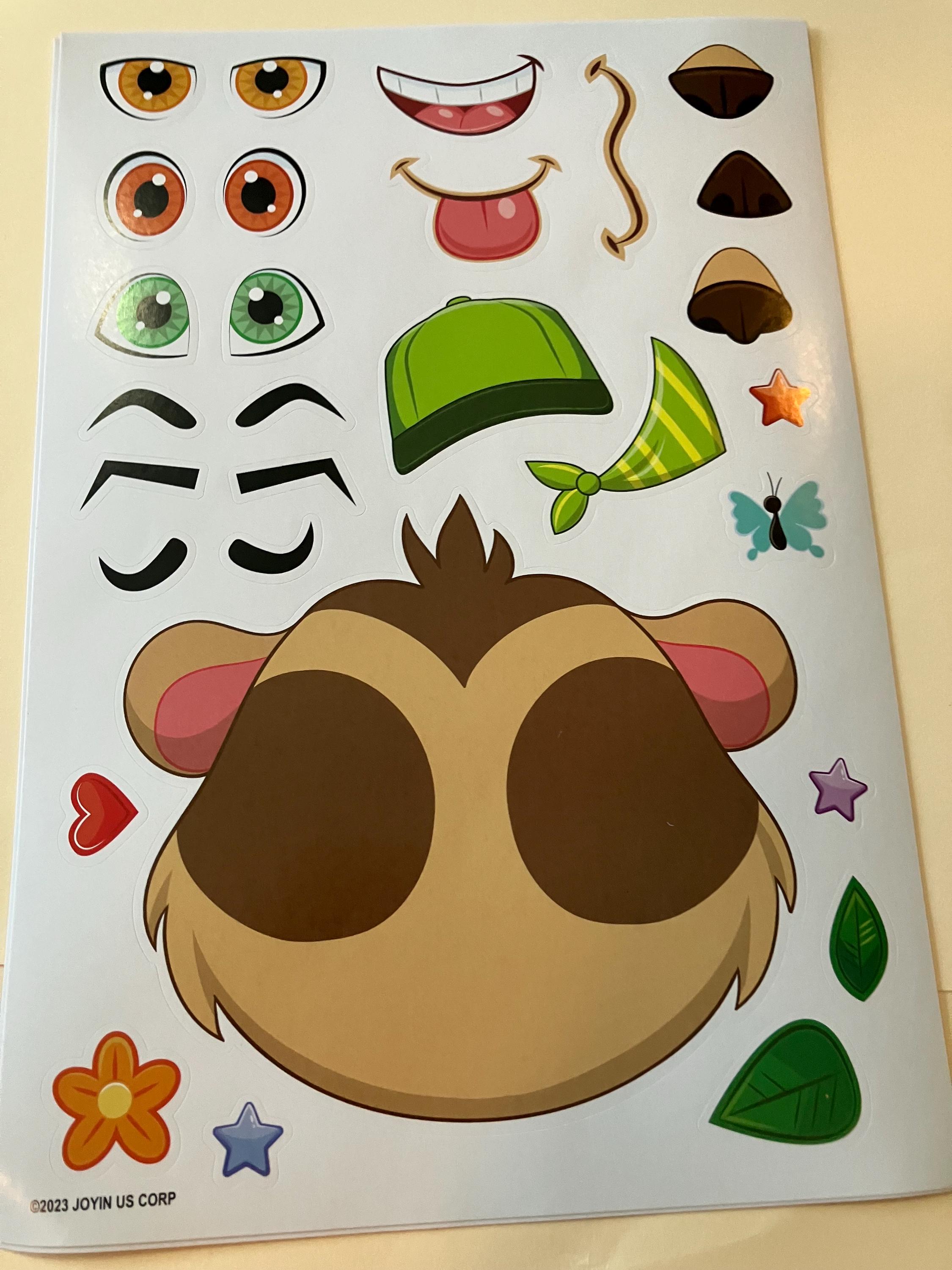 FUN Create Your Animal Stickers Part 2 - Etsy