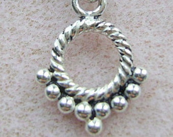 CLASP STERLING Silver LARGE 1 Strand Toggle Closure