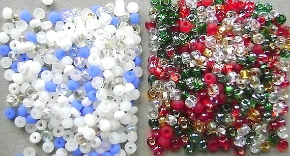 Seed BEADS CZECH 60 Rustic Brown GLASS Seed Rocailles 60 Spacer Mix 36 Inch Crystal