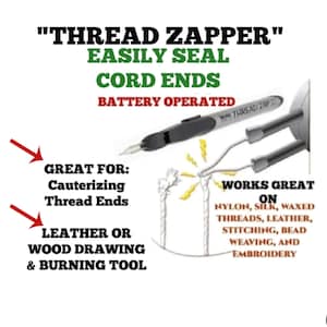 Thread & Leather Burner Tool Thread Zap 2: Battery-Powered