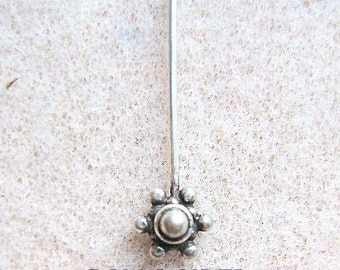 Headpins Fancy Sterling Beaded Ends Thick Long