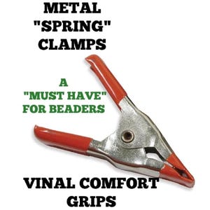 BEADING CLAMP FOR Soft Flex or Thread