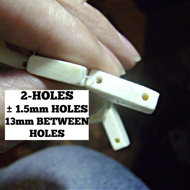 MAHJONG 2 HOLE Spacer TILES image 5