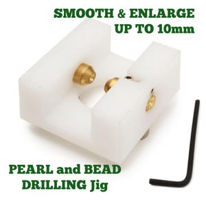PEARL and BEAD DRILLING Jig Crafter Size
