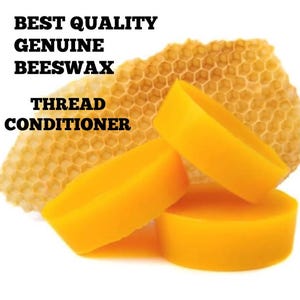 Woskowy dysk do pielęgnacji nici z woskiem pszczelim Oryginalny środek do pielęgnacji nici 1. jakości
