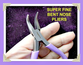 PLIERS BENT NOSE Super Fine Point Wire wrapping Earring