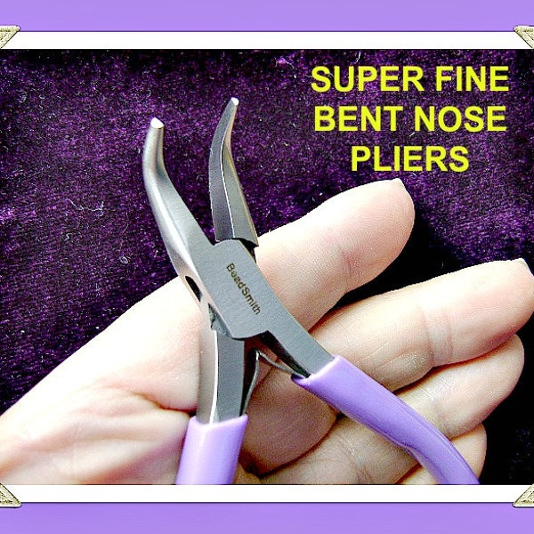 PLIERS BENT NOSE Super Fine Point Wire wrapping Earring