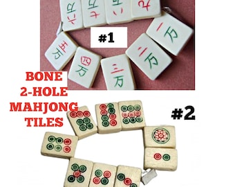 FICHAS ESPACIADORAS DE MAHJONG DE 2 AGUJEROS